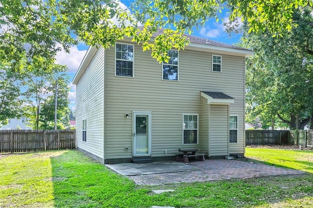 2100 Ruth St, Chesapeake, VA 23324 - rear view of property featuring a patio area