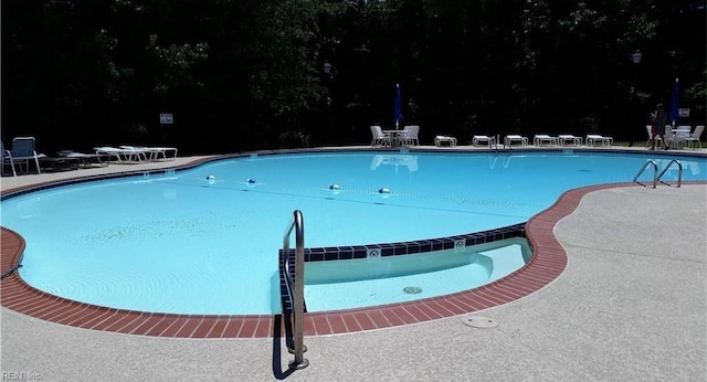 pool featuring a patio