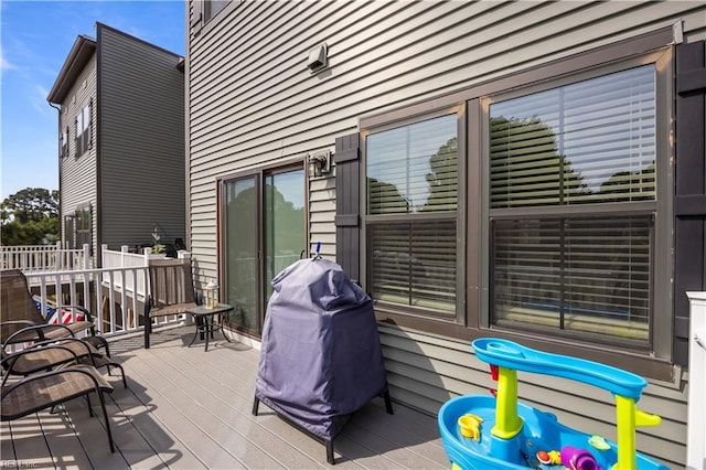 view of deck
