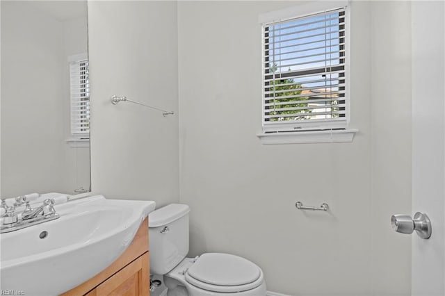1615 Colonnade Cres, Virginia Beach, VA 23451 - half bath with toilet, vanity, and baseboards