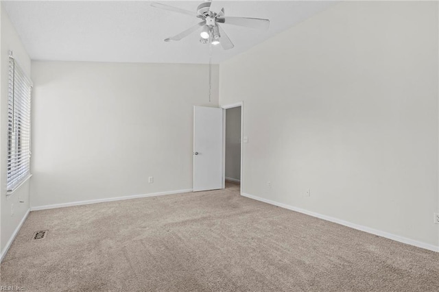 1615 Colonnade Cres, Virginia Beach, VA 23451 - unfurnished room with carpet, ceiling fan, baseboards, and a towering ceiling