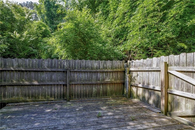 1615 Colonnade Cres, Virginia Beach, VA 23451 - wooden terrace featuring fence