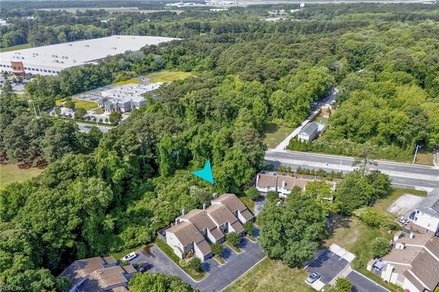 1615 Colonnade Cres, Virginia Beach, VA 23451 - view of property location featuring a forest