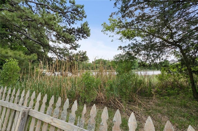 1312 E Norcova Dr, Norfolk, VA 23502 - view of yard with a water view and fence