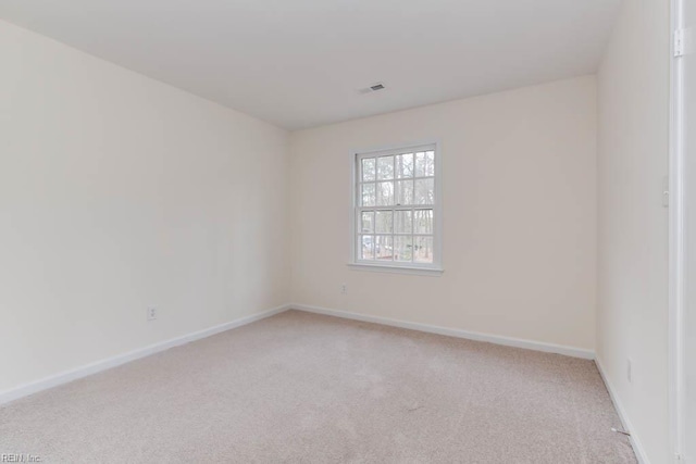 106 Running Man Trl, Yorktown, VA 23693 - empty room featuring baseboards, light carpet, and visible vents