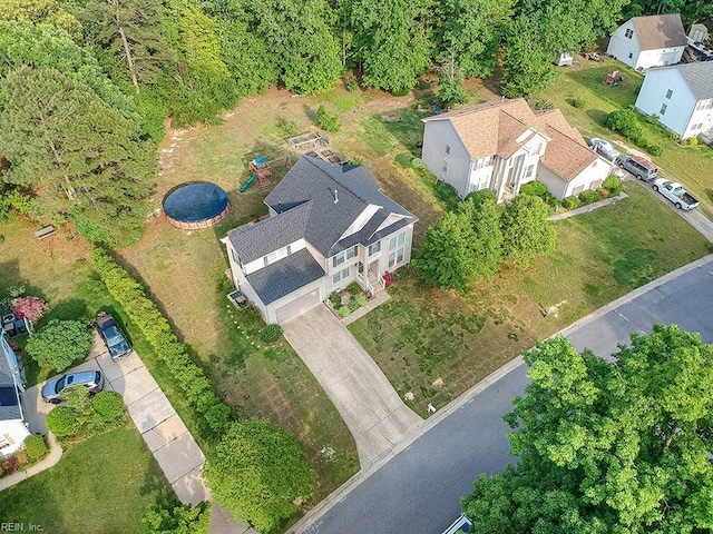 drone / aerial view