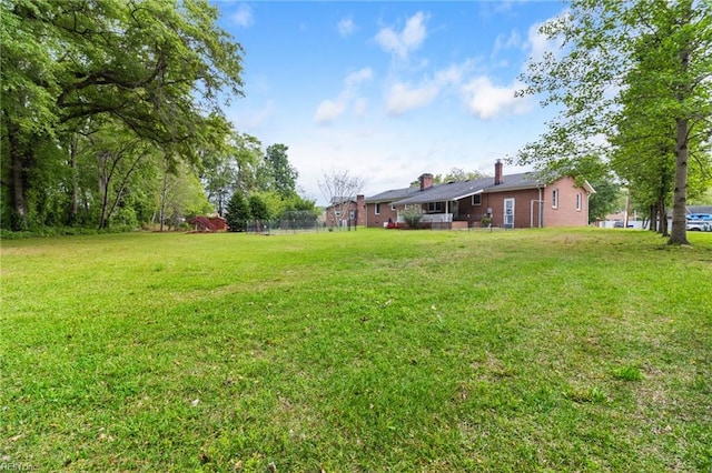 view of yard