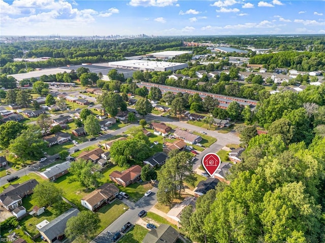 2050 Midway Ave, Chesapeake, VA 23324 - bird's eye view featuring a residential view