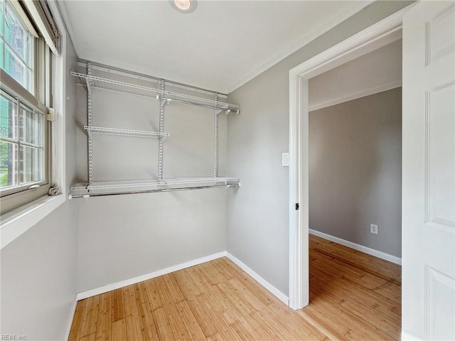 2015 Neville Cir, Hampton, VA 23663 - walk in closet with wood finished floors