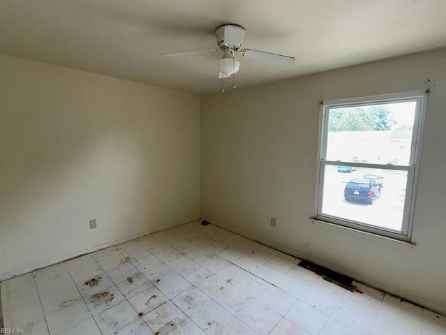 1528 Darren Cir, Portsmouth, VA 23701 - empty room featuring light floors and ceiling fan