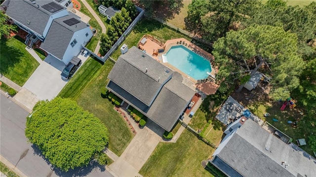 bird's eye view