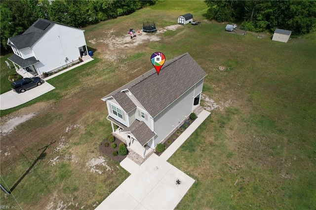 bird's eye view
