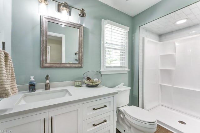 732 Mandarin Ln, Chesapeake, VA 23323 - full bath with toilet, a shower stall, and vanity