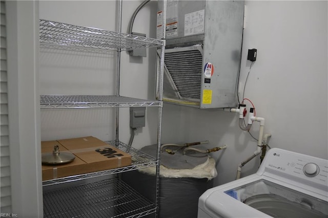 laundry room with laundry area and washer / dryer