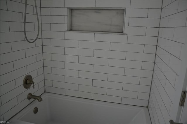full bathroom featuring shower / bathtub combination