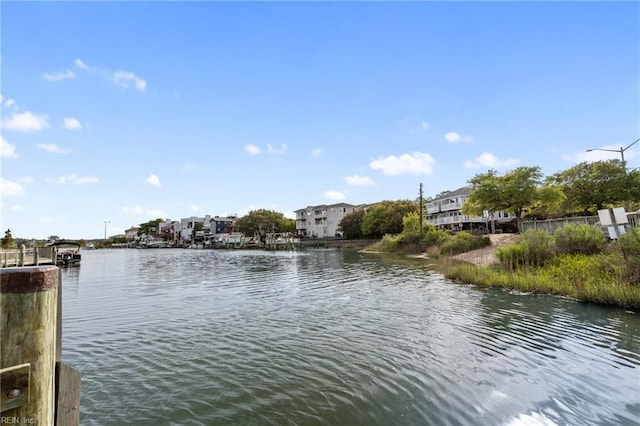 property view of water