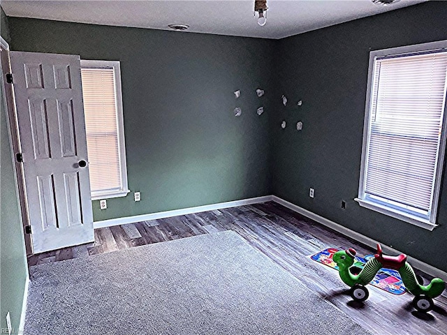 3810 Seaford Rd, Seaford, VA 23696 - unfurnished room with wood finished floors and baseboards