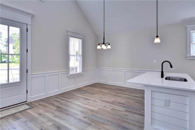 102 Blue Crab Pt, Poquoson, VA 23662 - kitchen featuring light countertops, plenty of natural light, and a sink