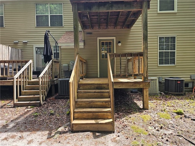 exterior space with central AC