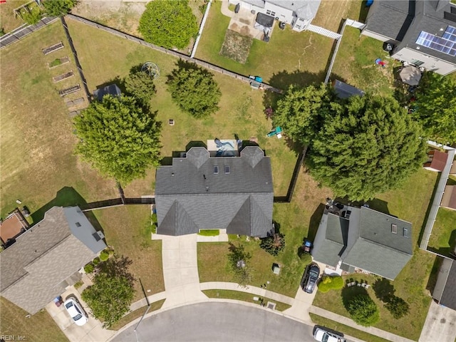 1409 Shady Tree Way, Chesapeake, VA 23323 - aerial perspective of suburban area