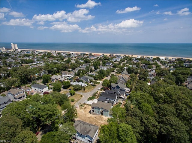 402 48th St, Virginia Beach, VA 23451 - drone / aerial view with a water view and a residential view