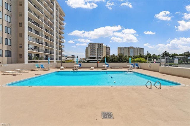 500 Pacific Ave Unit 812, Virginia Beach, VA 23451 - community pool with fence and a patio