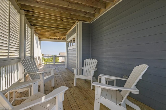 view of deck