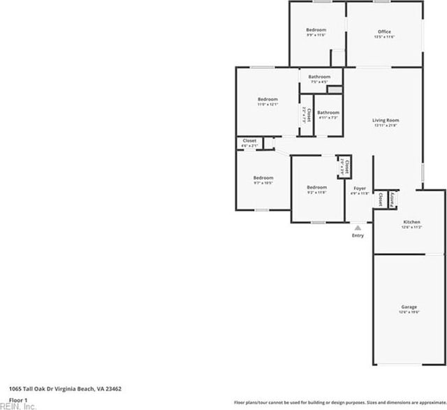 floor plan / room layout