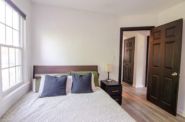8123 Kenwood Dr, Norfolk, VA 23518 - bedroom featuring multiple windows, wood finished floors, and baseboards