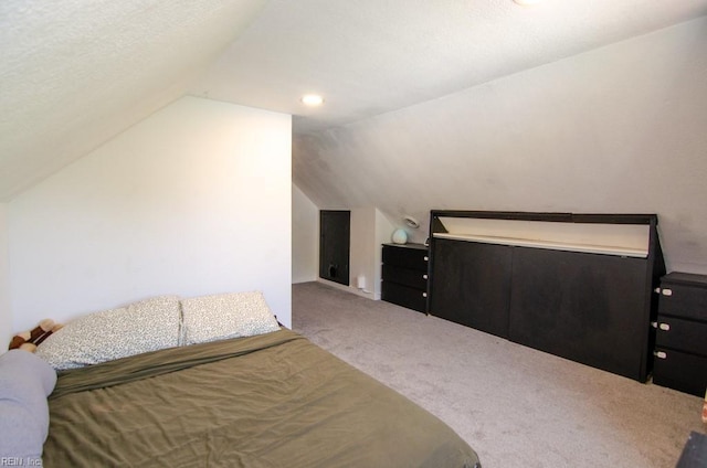8123 Kenwood Dr, Norfolk, VA 23518 - carpeted bedroom with vaulted ceiling
