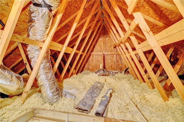 7463 Diven St, Norfolk, VA 23505 - view of attic