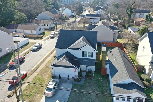 7463 Diven St, Norfolk, VA 23505 - drone / aerial view with a residential view