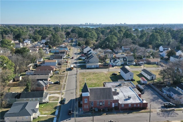 7463 Diven St, Norfolk, VA 23505 - bird's eye view featuring a residential view