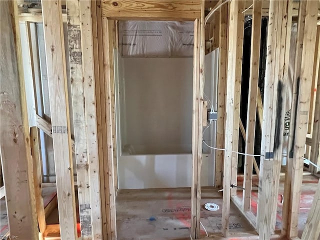 miscellaneous room with attic access