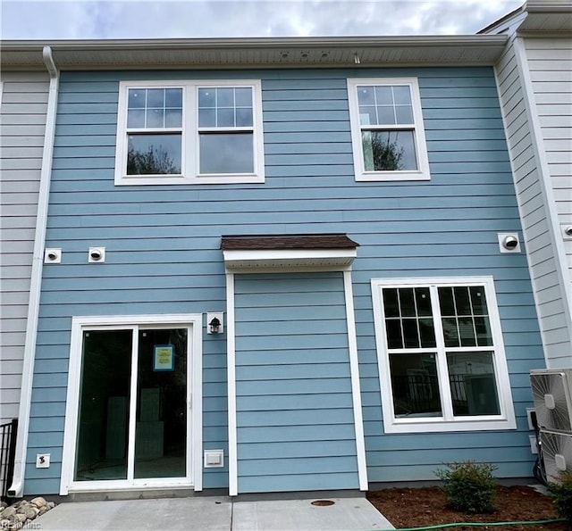 view of back of property
