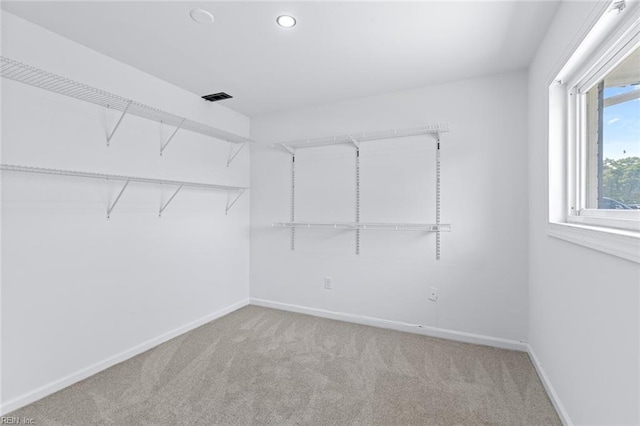 728 23rd St, Newport News, VA 23607 - spacious closet with carpet and visible vents
