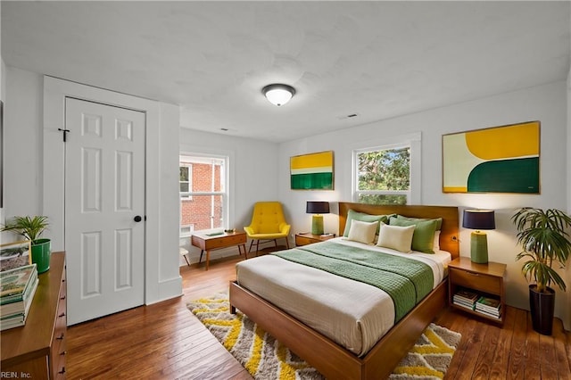 325 S Main St, Suffolk, VA 23434 - bedroom featuring visible vents and wood-type flooring