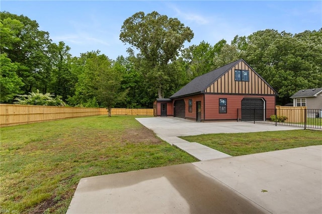 view of stable