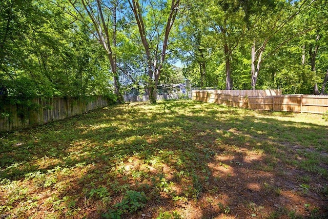 937 Sherry Cir, Newport News, VA 23608 - view of yard with a fenced backyard