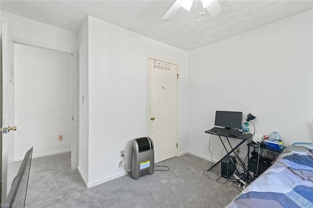120 Commodore Dr, Hampton, VA 23669 - bedroom with carpet floors, baseboards, and ceiling fan