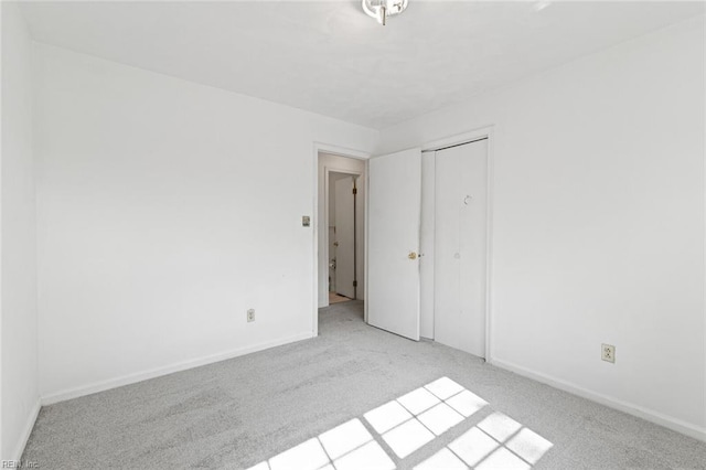 120 Commodore Dr, Hampton, VA 23669 - unfurnished bedroom with carpet floors, baseboards, and a closet