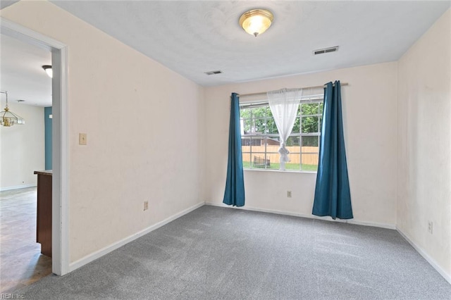 120 Commodore Dr, Hampton, VA 23669 - spare room with carpet flooring and baseboards