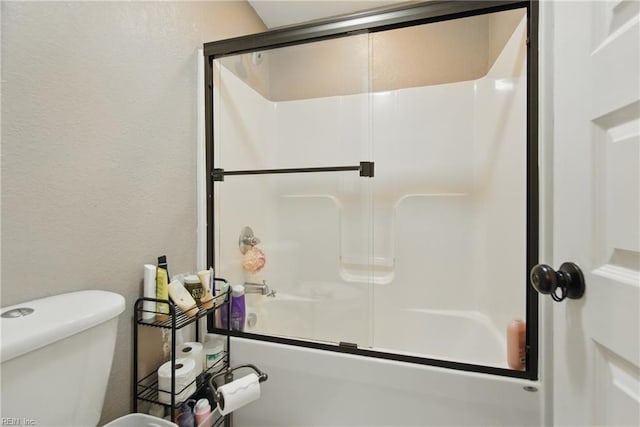1725 Burson Dr, Chesapeake, VA 23323 - full bathroom with a textured wall and toilet