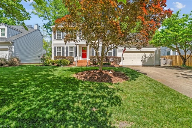 view of front of house featuring concrete driveway