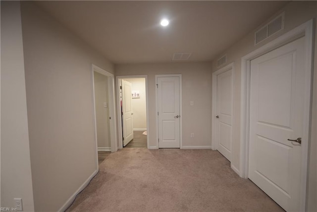 3432 Foxglove Dr, Toano, VA 23168 - corridor featuring baseboards and carpet flooring