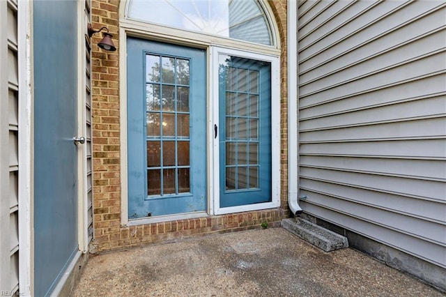 view of entrance to property