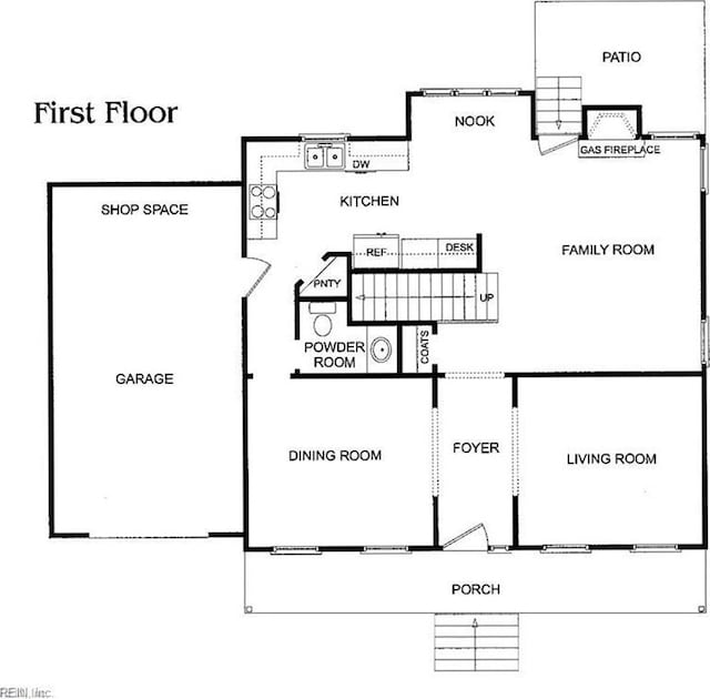 1242 Woods Edge Cir, Suffolk, VA 23434 - property floor plan