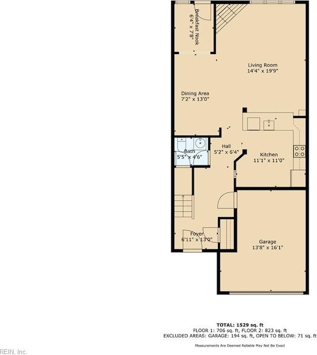 112 Two Turkey Run, Yorktown, VA 23692 - floor plan / room layout