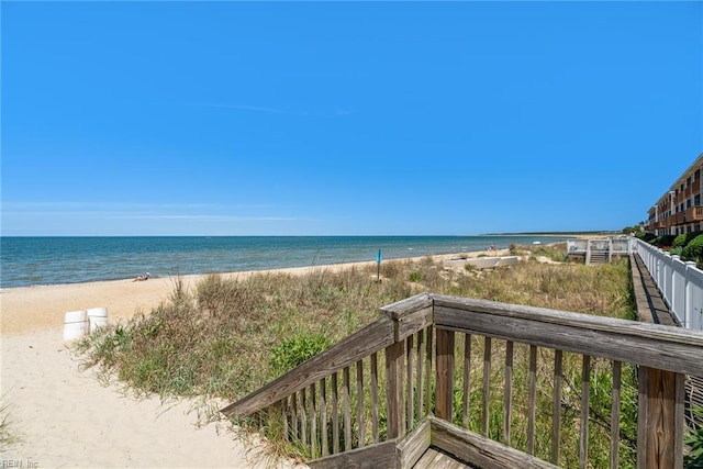 water view with local beach