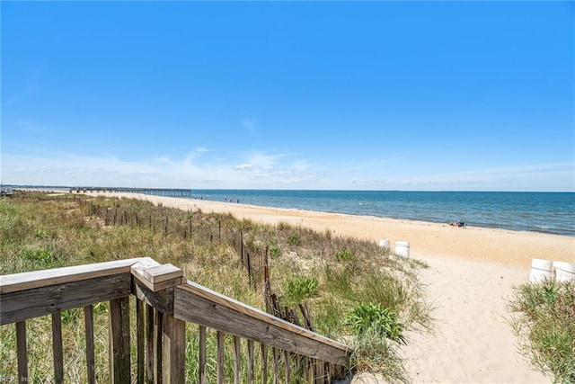 water view with nearby beach